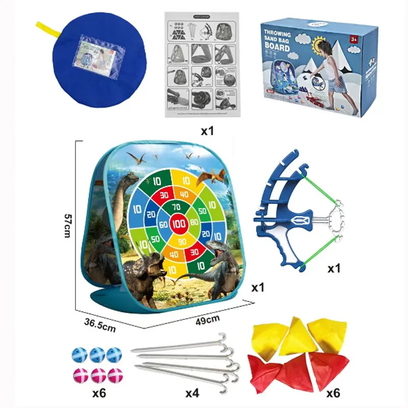 Children throwing sandbag game sticky  ball sandbag ball toys parent-child indoor and outdoor toys wholesale