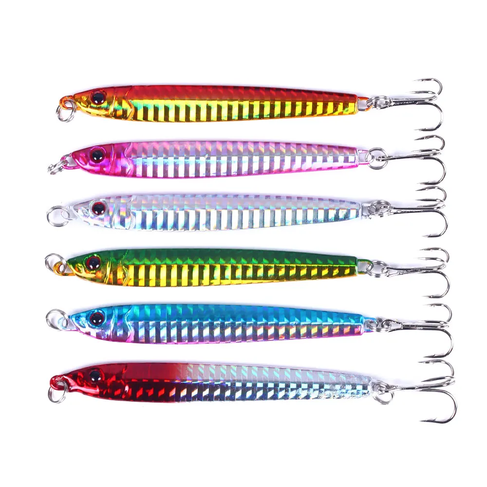 30G 40G 60G METAL HARD FISHING FURE FAST JIGGING FISHING LURE