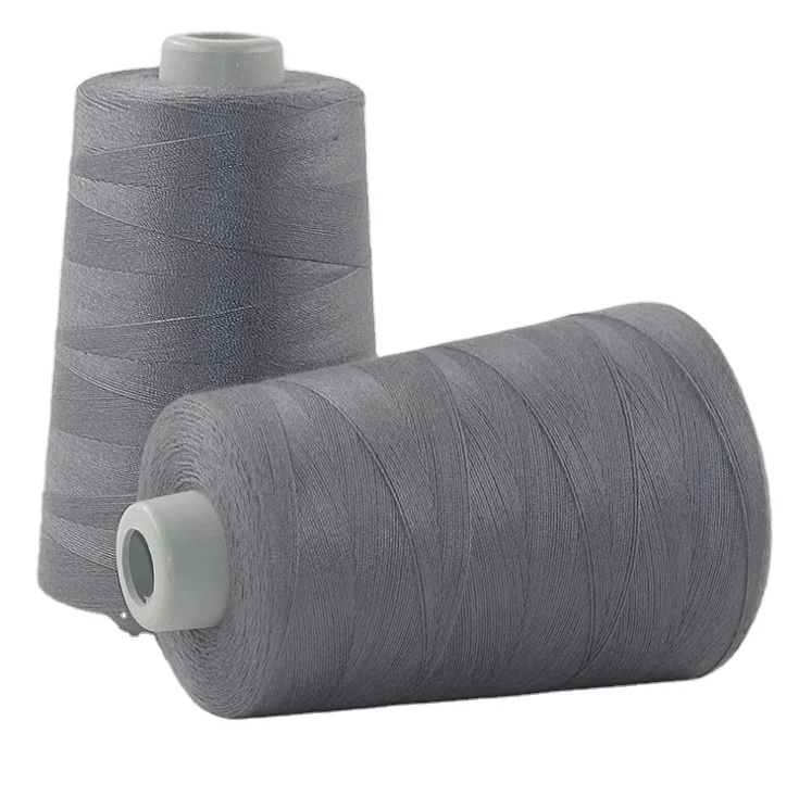 Factory Direct Sale 40/2 Spun 100% Polyester Yarn for Sewing Thread 3000 yards