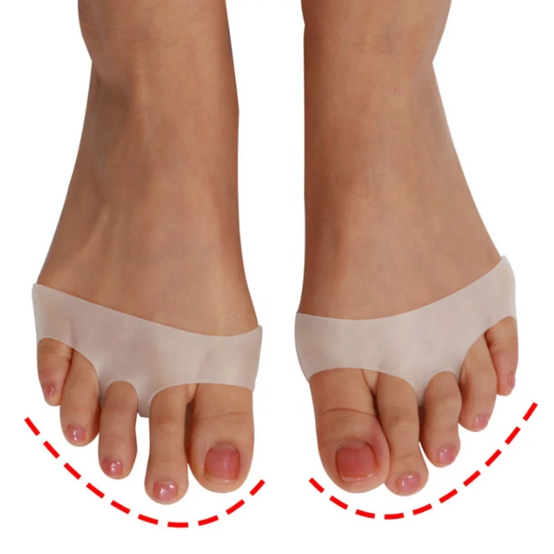 
FY Silicone Padded Forefoot Insoles High Heel Shoes Pad Gel Insoles Breathable Health Care Shoe Insole High Heel Shoe Insert 