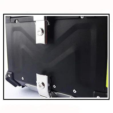 MEA Wholesale Motorcycle Accessories 45L 55L Motorcycle Aluminum Alloy Tail Box Delivery Box