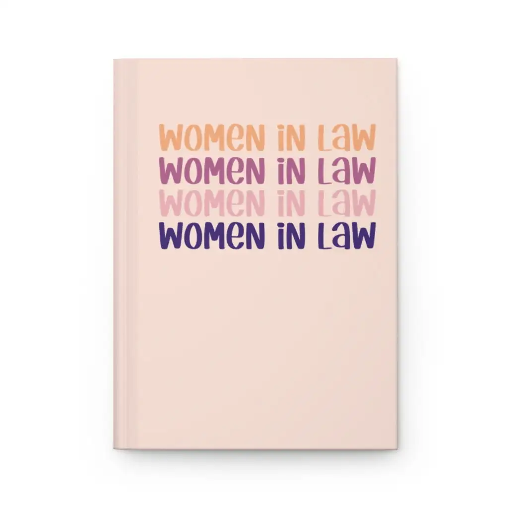 LABON Women Lawyer Journal Attorney Graduation Gift Female Journal Law School Journal