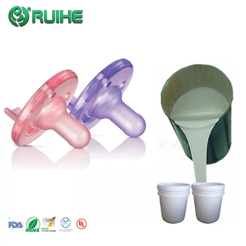 Food Grade Baby Nipple Liquid Silicone Rubber LSR Injection Molding