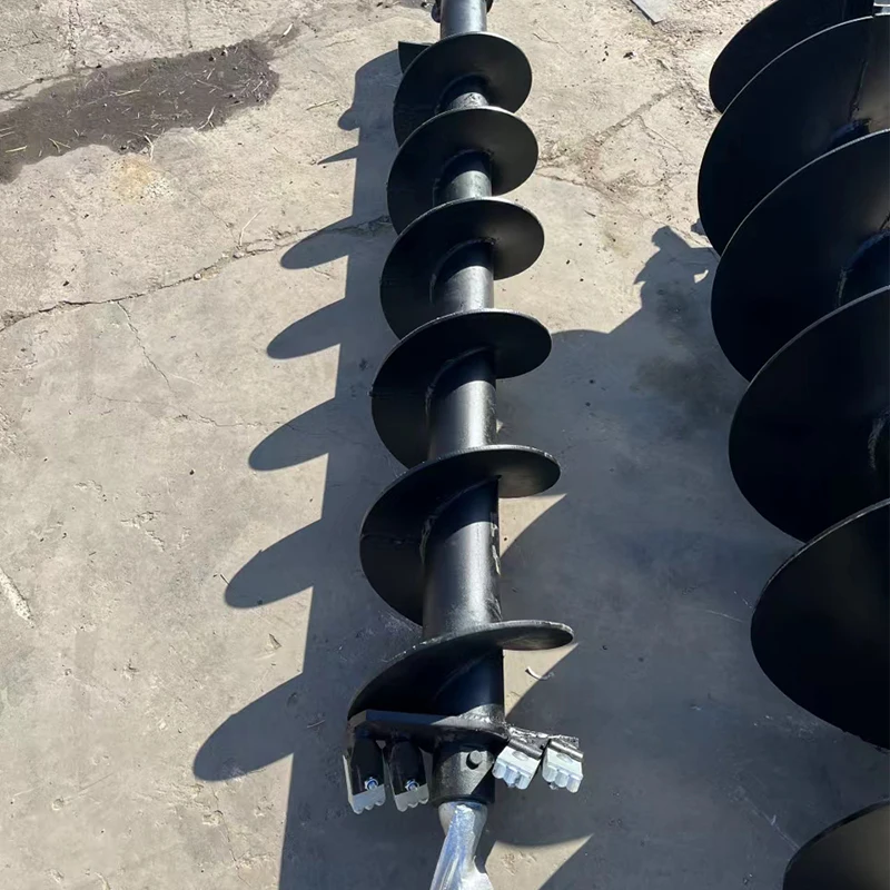 drainage system ZX-20000 quality earth auger drilling machine 80-170lpm alloy bit spiral drill