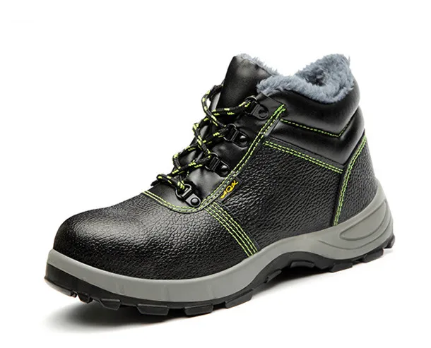 Labor insurance shoes unisex anti-smashing and anti-piercing safety shoes wear-resistant polyurethane solid sole