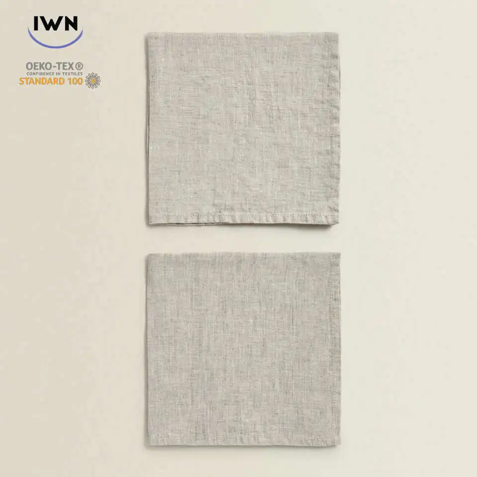 Оптовая распродажа комплектов одежды из 3 вещей, пользовательские настольные 100% природа французскому льну салфетки/салфетки для свадьбы комплект