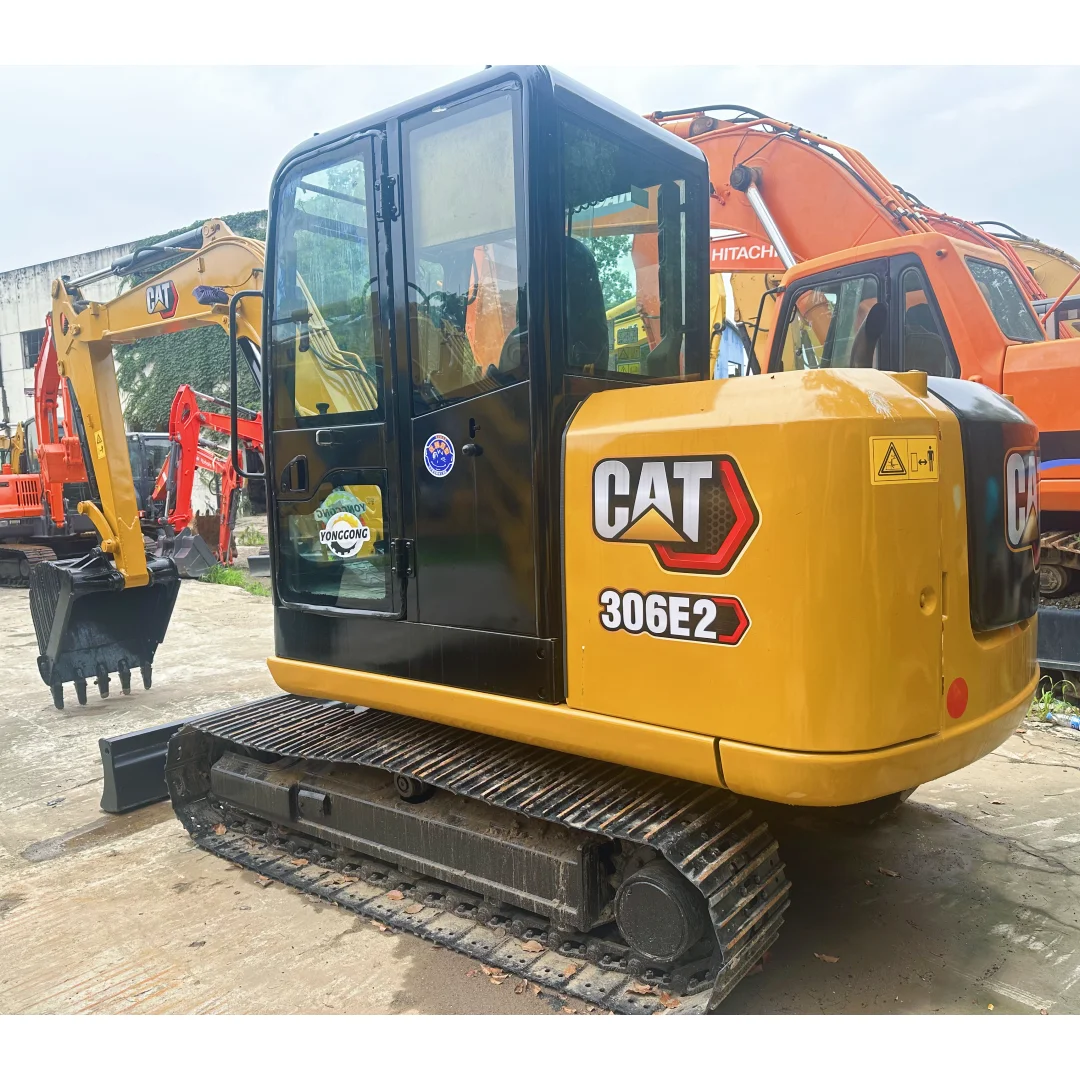6ton mini excavator digger used CAT 305.5 crawler excavator digger caterpillar 307C excavator for sales