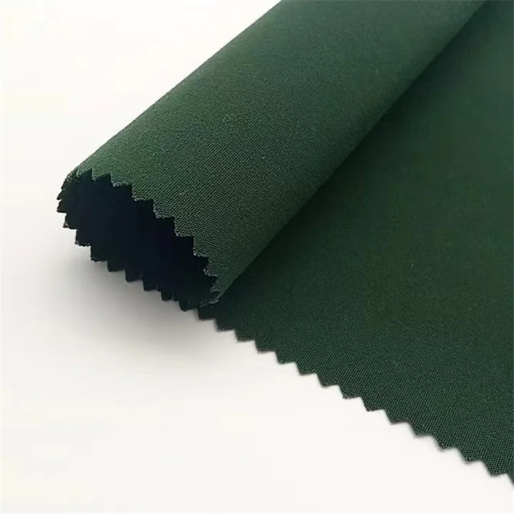 Waterproof 100% polyester Composite fleece price dark green anti acid anti alkali strong durability Industry work-wear fabric