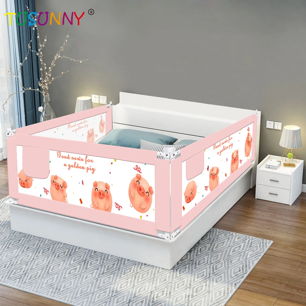 Baby Guard Bed Rails for Toddlers - Extra Long and Tall Specially Designed for Twin, Full, Queen, King bed baby safety bed fence