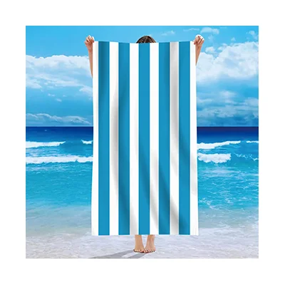 Customized pink beach towel skin-friendly personalised beach towel multicolor jumbo beach towel 180cm x 180cm for adult