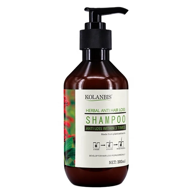 Super Anti Loss Protect Hair Follicles Ginger Hair Growth Shampoo Hair Loss Treatments