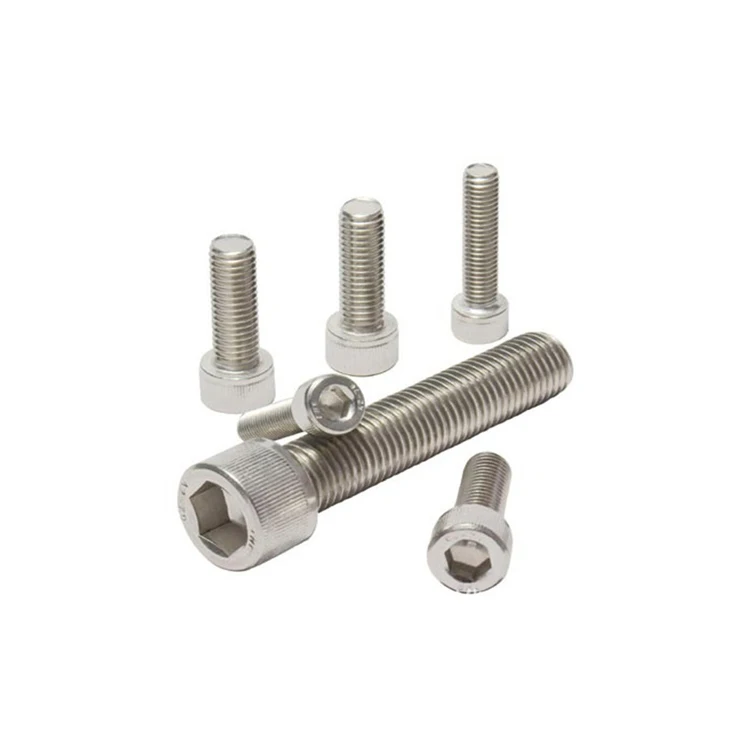 High quality DIN912 stainless steel socket head cap screw with ISO certification