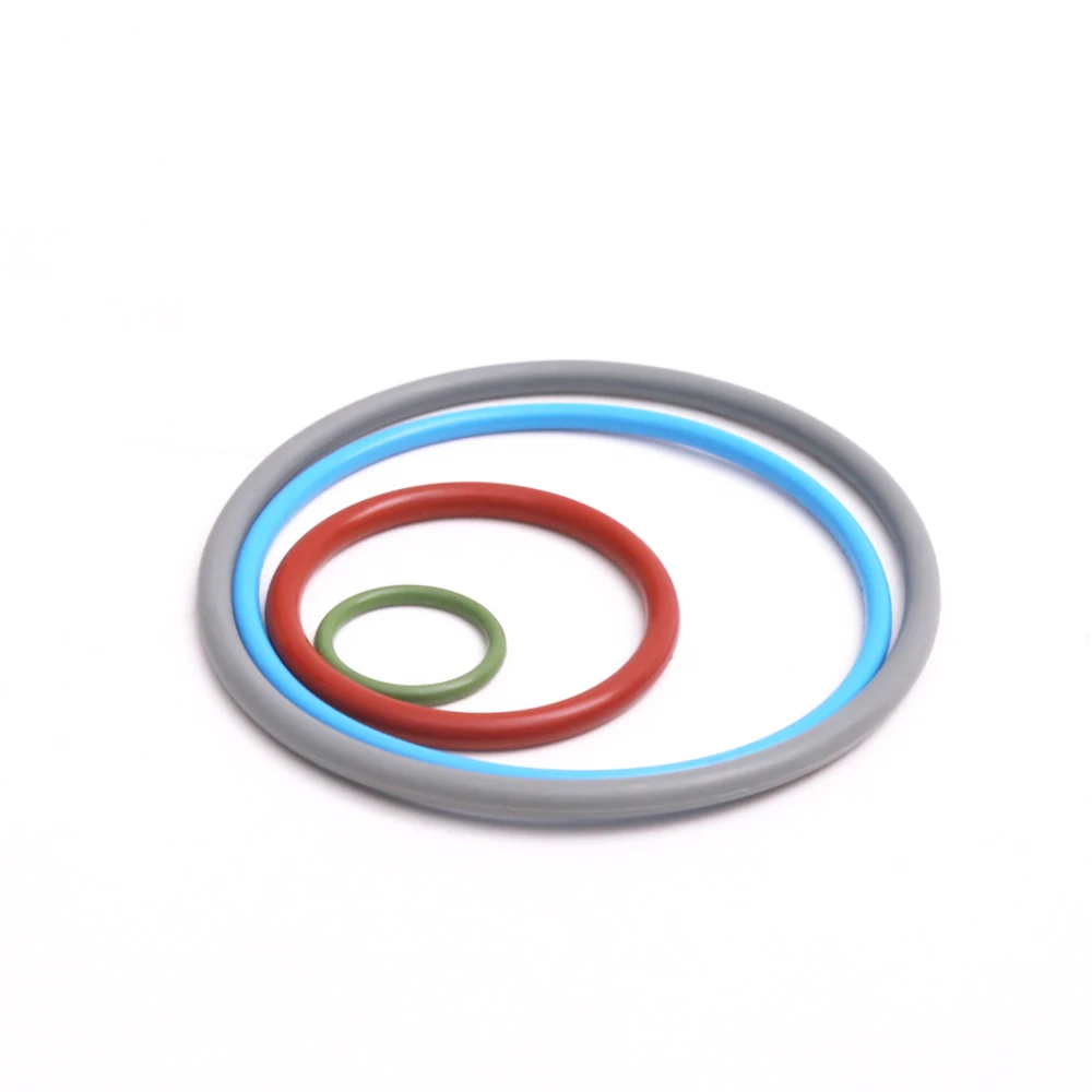 Factory Manufacturer Rubber Oring Seal Ptfe Silicon Flat Rubber O-Ring Seals Silicone Rubber O Ring Seals
