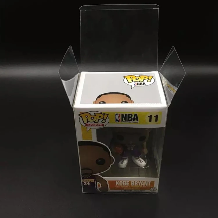 Waterproof 4inch 0.5mm Funko Pop Protectors Vinyl Auto Lock Stacks - Premium Protector Case Plastic Box Shield With Soft Crease