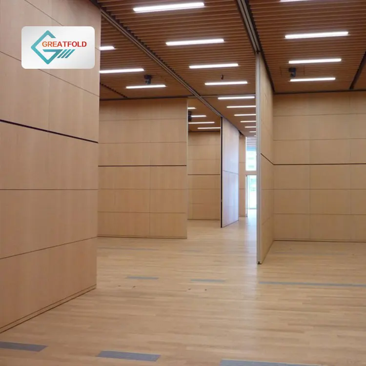 Art Gallery Sliding Operable Design Partition Wall Exhibition Center Movable