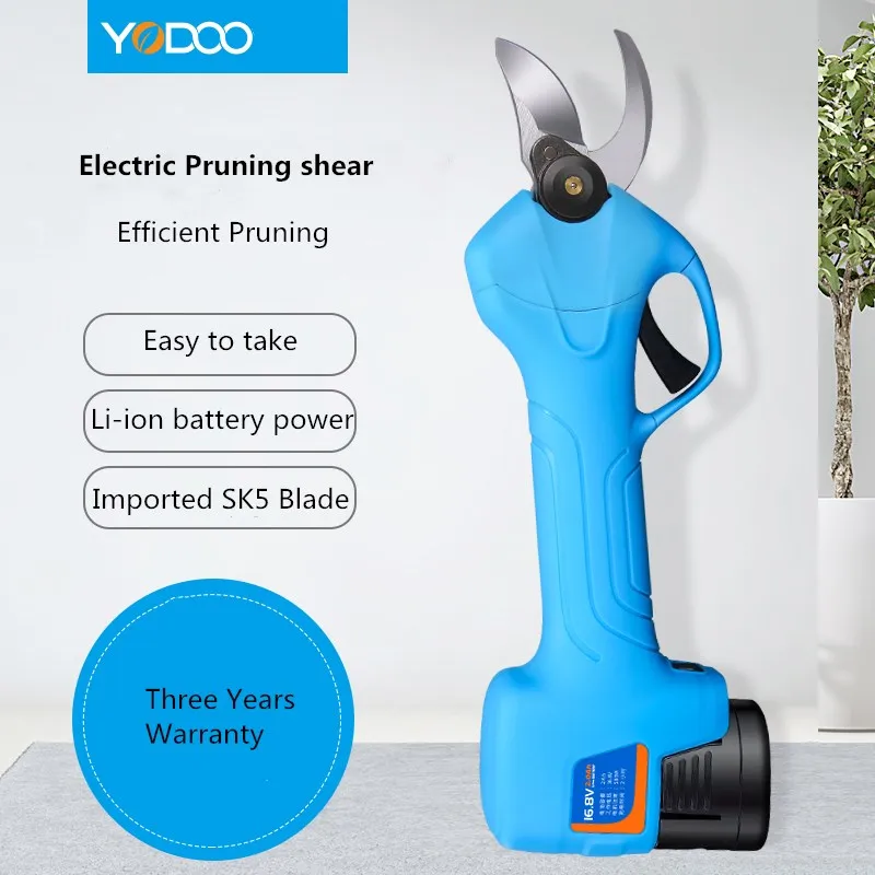 Yodoo Electric pruning shears Light Weight 25MM Pruning shears electric