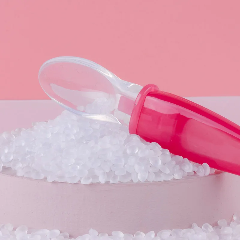 Anti-choke Non-toxic BPA Free Safe  Baby Infant Temperature Sensory Color Changing Spoon Thermochromic Heat Sensitive Spoon