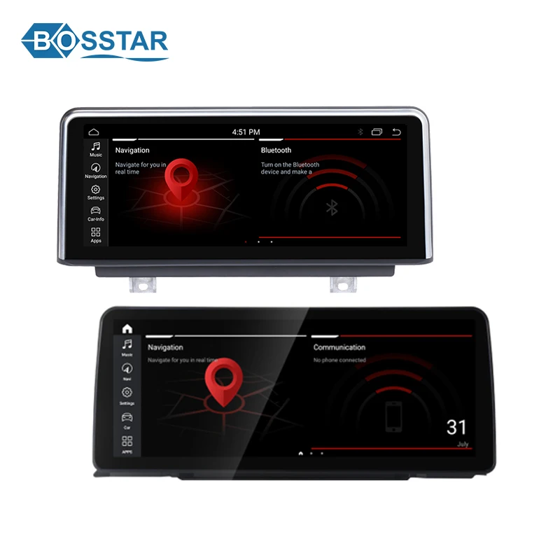 Bosstar Android Car Radio Multimedia Gps Navigation For BMW 3 Series F30 F31 F34 2010- 2017 Car Video