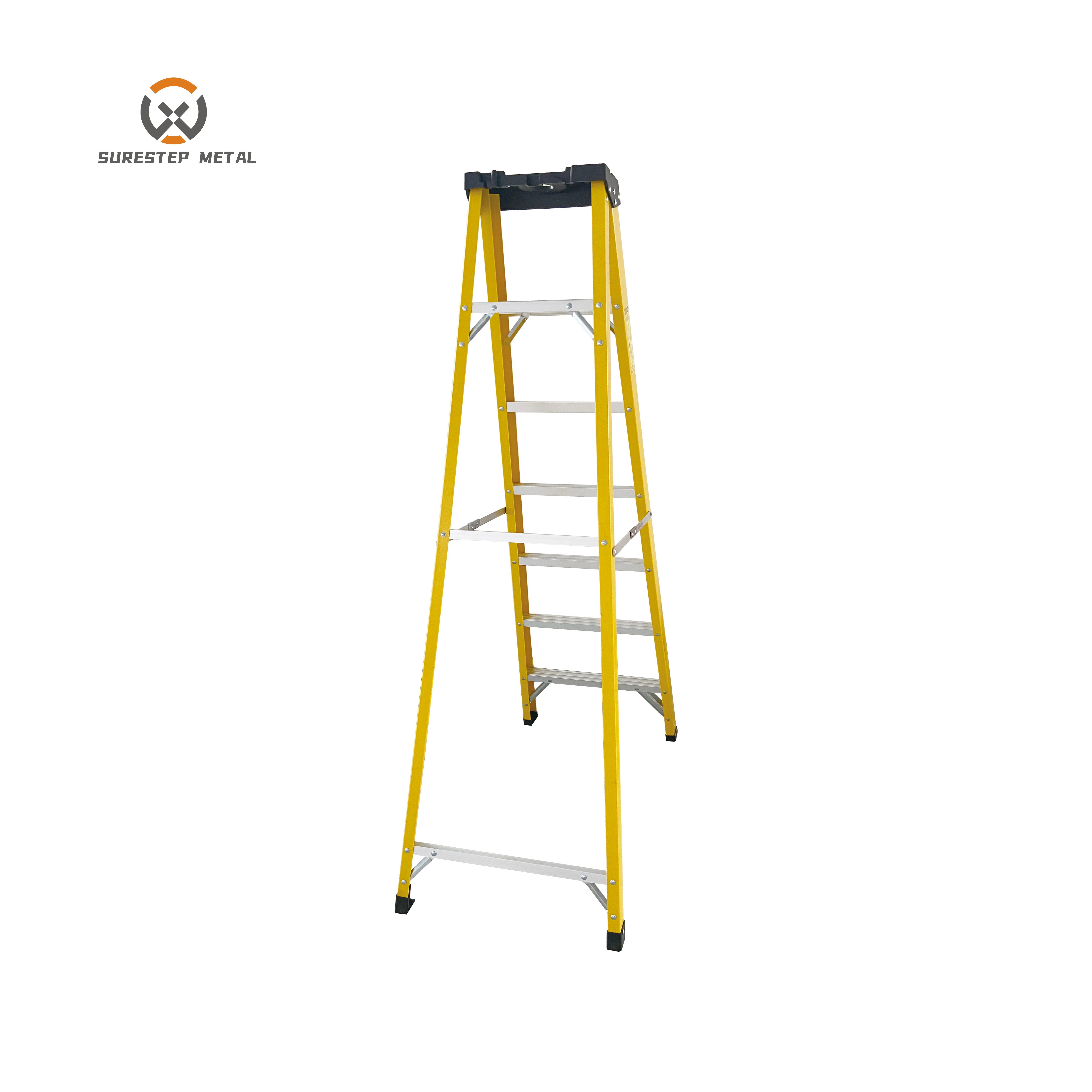 EN131 escalera Fiberglass,Fire Escape Ladder Extension Step telescopic Ladders