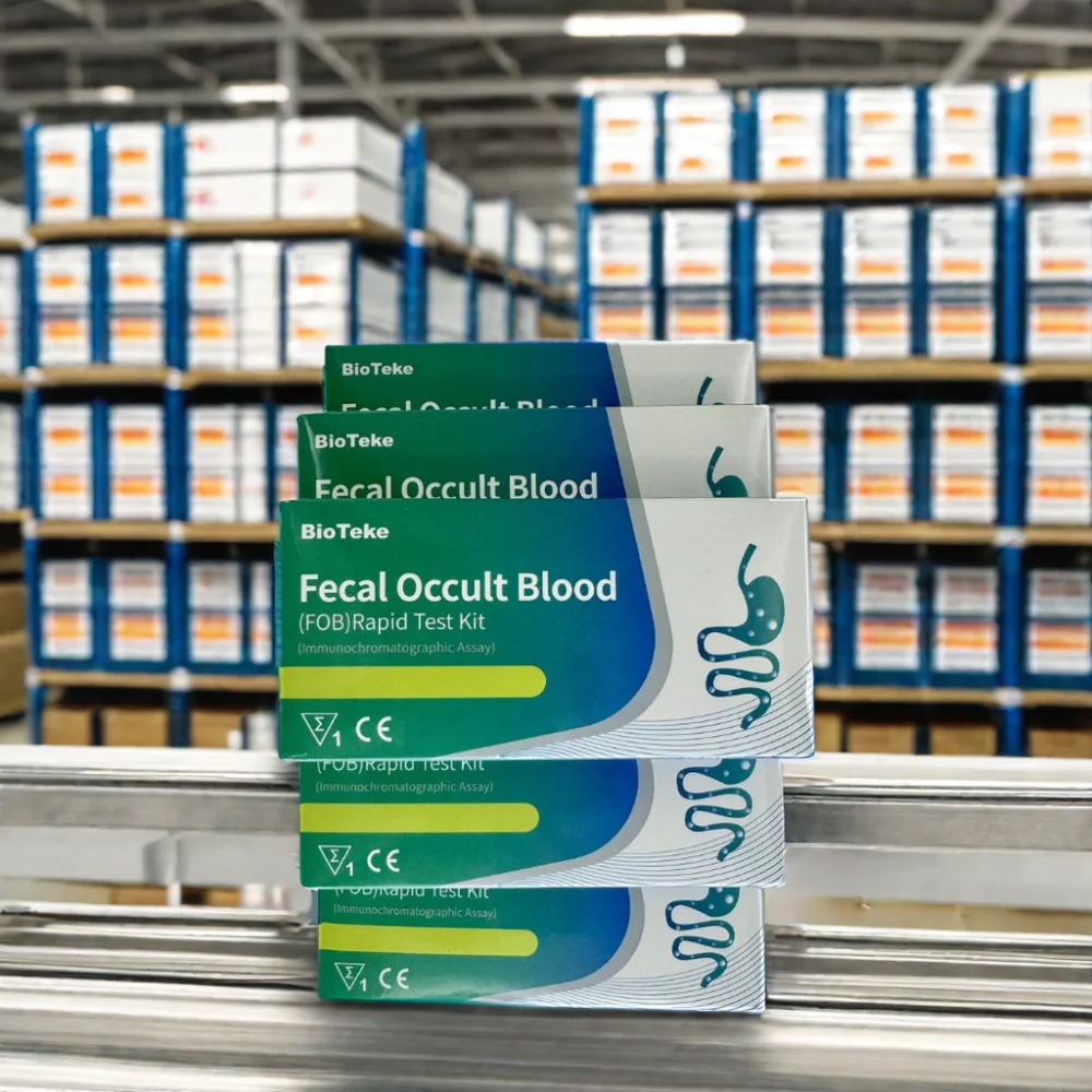 Bioteke Brand High Accuracy Fecal Occult Blood Test Kit Rapid Stool Blood Cassette for Pathological Analysis