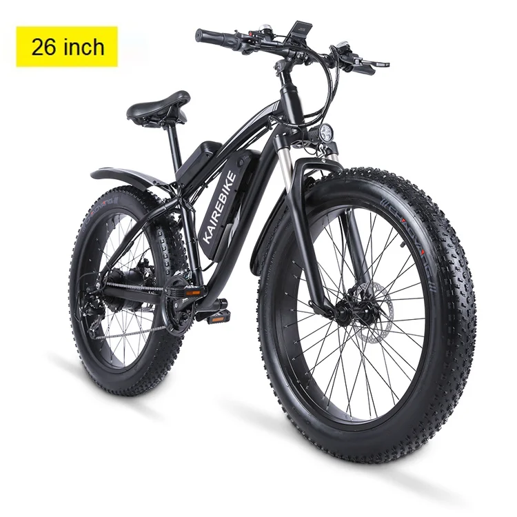 factory direct sale 26 inch 48v 1000w lithium battery long range electric bike retro bicycle