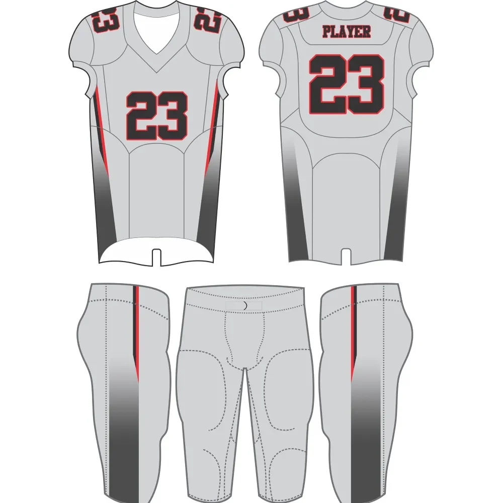 OEM индивидуальный логотип пустая Американская Футбольная форма сублимированная тренировка комплекты футболок и брюк для взрослых/молодежи