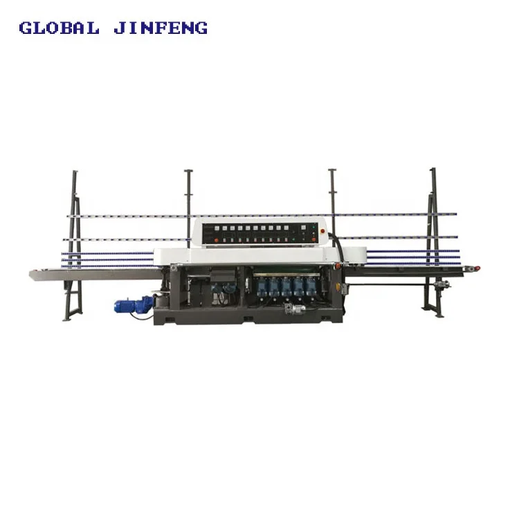 JFE-9540 Glass straight line 45 degree grinding machine straight line beveling equipment with good price