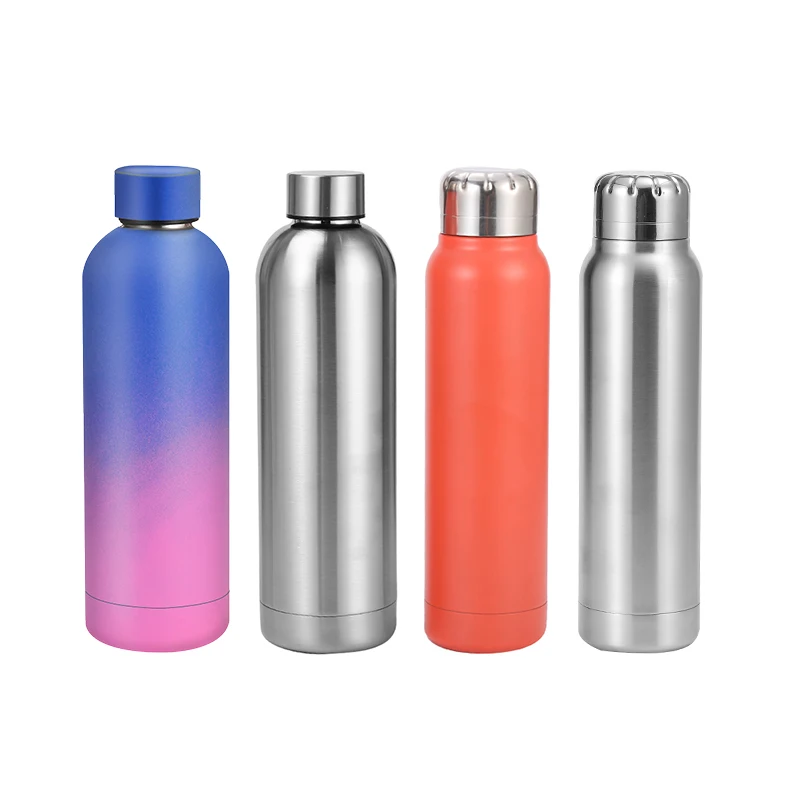 BW-006 Free sample OEM metal 304 18/8 stainless steel hot cold running sport water bottle, High quality custom sports bottles