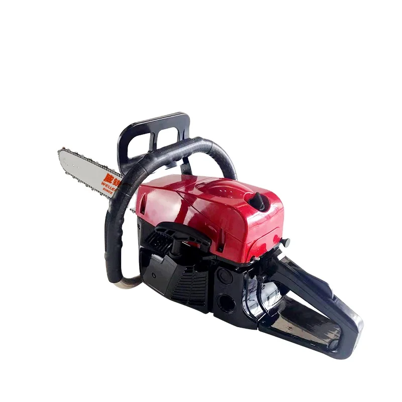 Недорогой резак для деревьев WELLERMAN в наличии бензопила 52cc 1900 Вт бензиновая 5200