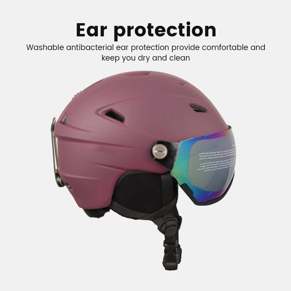 EASETOUR Factory Price Safety Downhill Skiing Helmet Adults Snowboard Helmets for Winter Sports