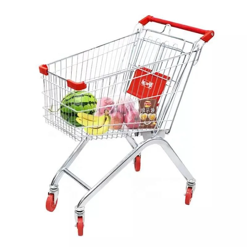 European Supermarket Shopping Cart