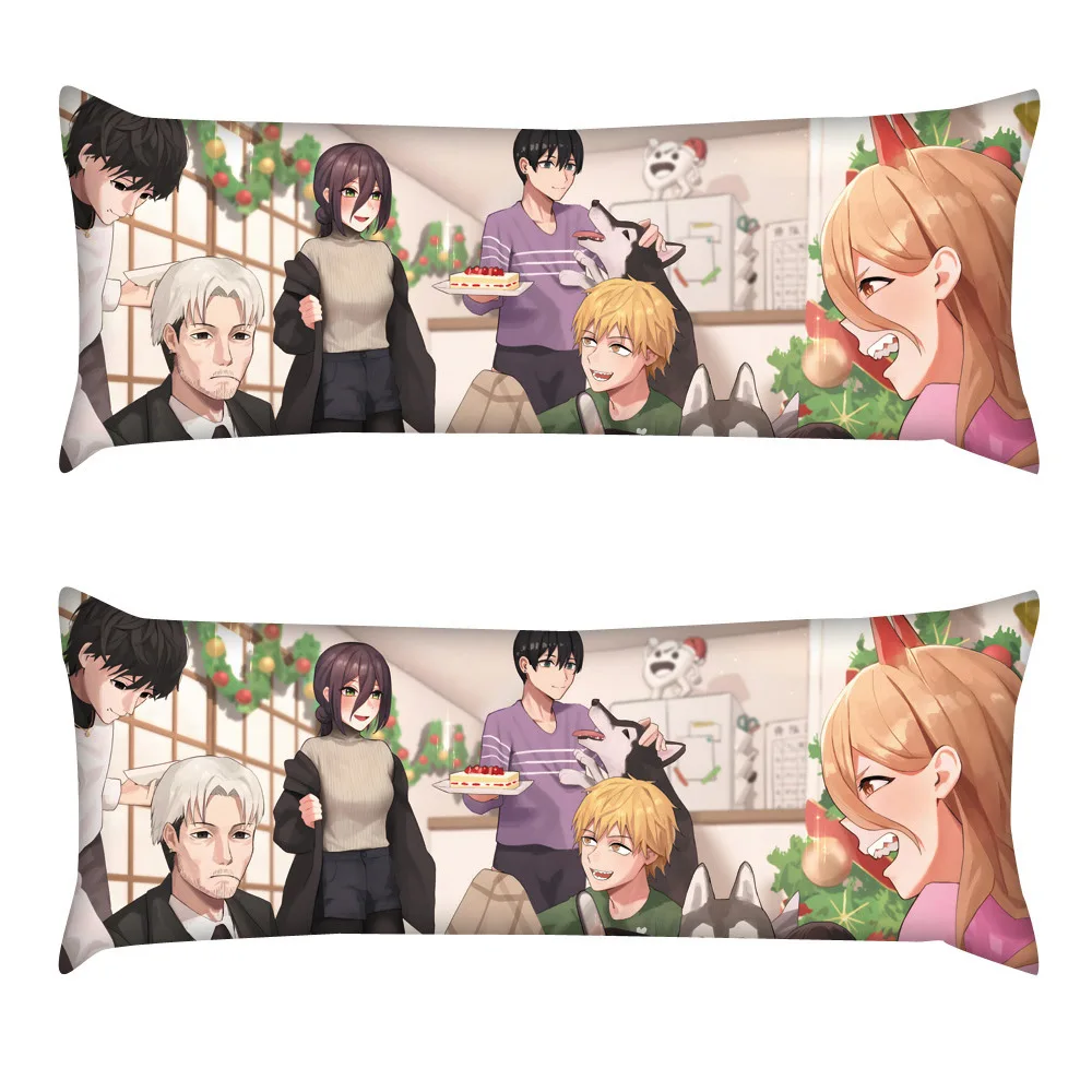 2023 Popular Anime Chainsaw Man Body Pillow Cover Hentai Beautiful High Quality Polyester Pillow Cover For Bedroom