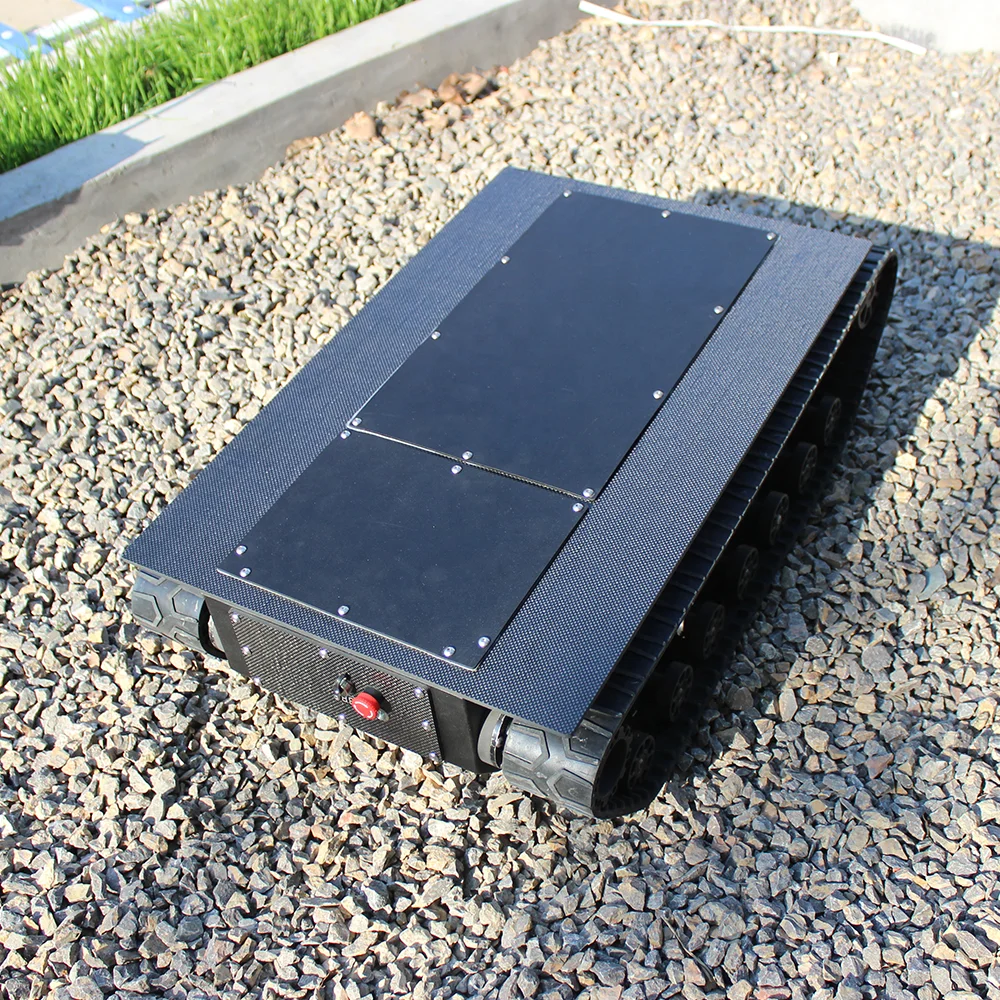 JC600 Mini All Terrain Remote Controlled Tracked Crawler Robot Chassis For Multi Application Development