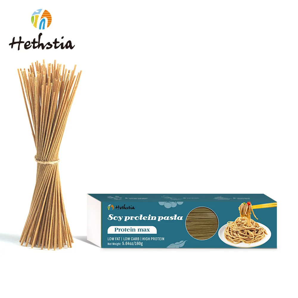 Factory Supplier Price High Protein Noodles Vegan Customize Konjac Ramen Quick Cooking High Soy Protein Pasta