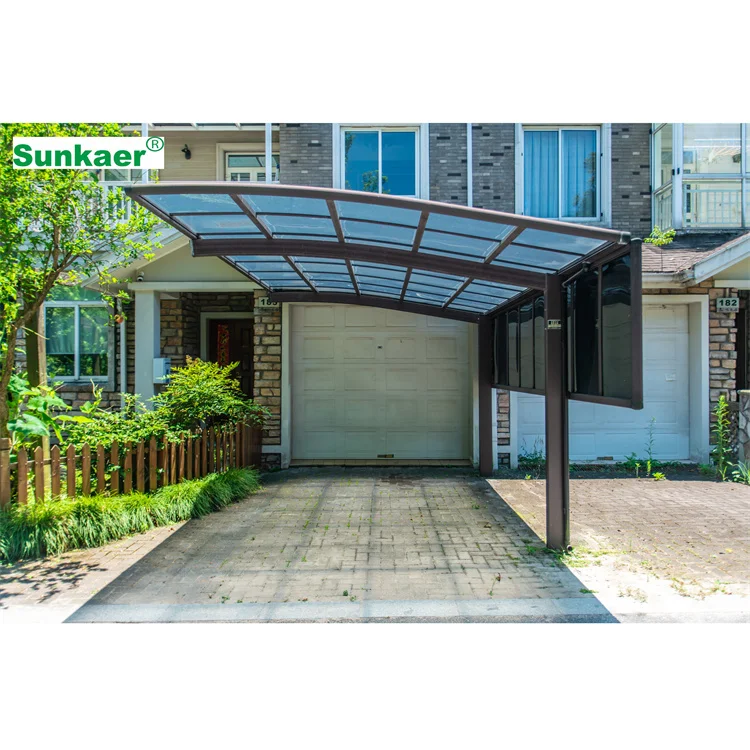 Fast delivery canopy for car car port garages carport aluminium car garage shelter canopy parking canopy garage awning