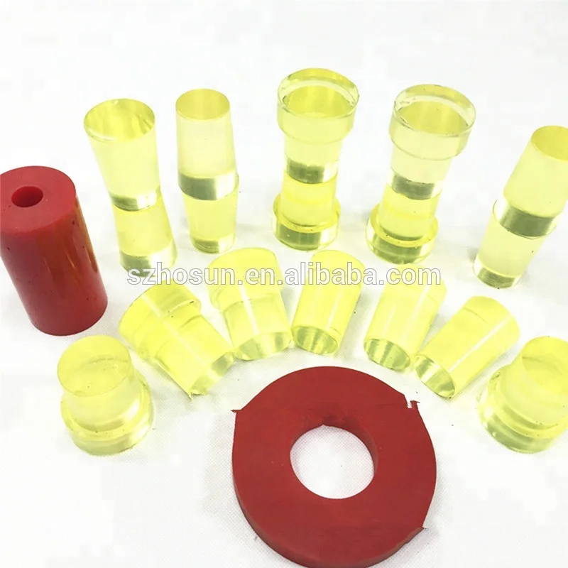 Хорошее качество вместо пружины формы диаметр 2-200 мм полиуретановые стержни резиновые стержни