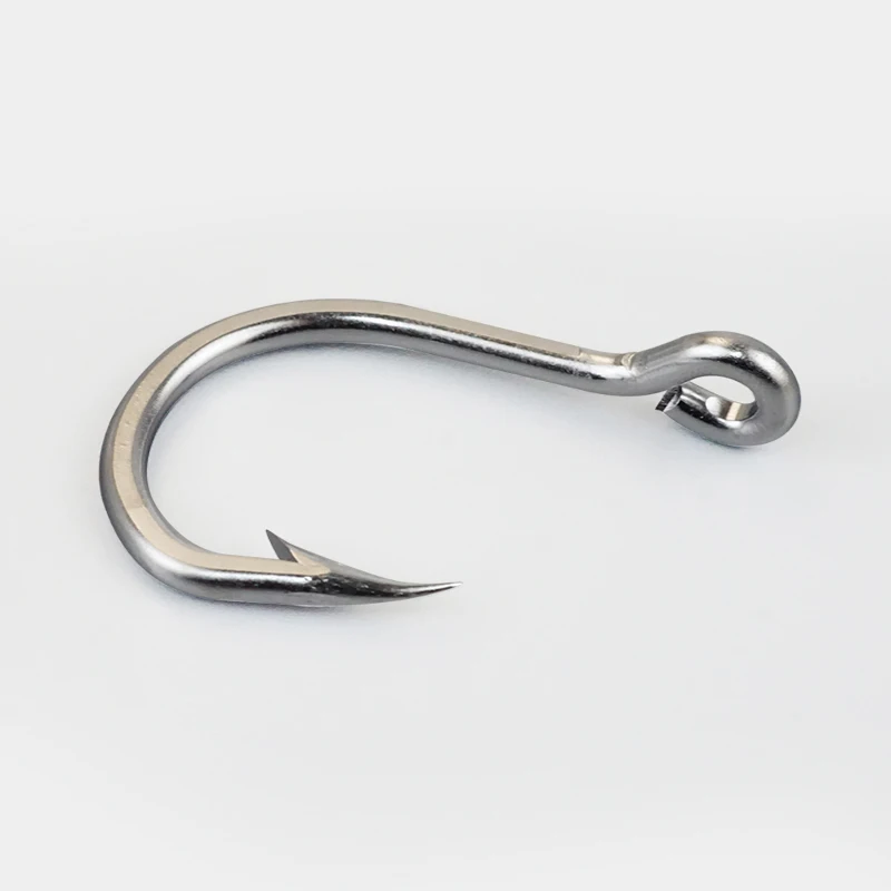 10884 Fishing Hooks Circle Barbed Stainless Steel Tuna Fishinghook Ocean Saltwater
