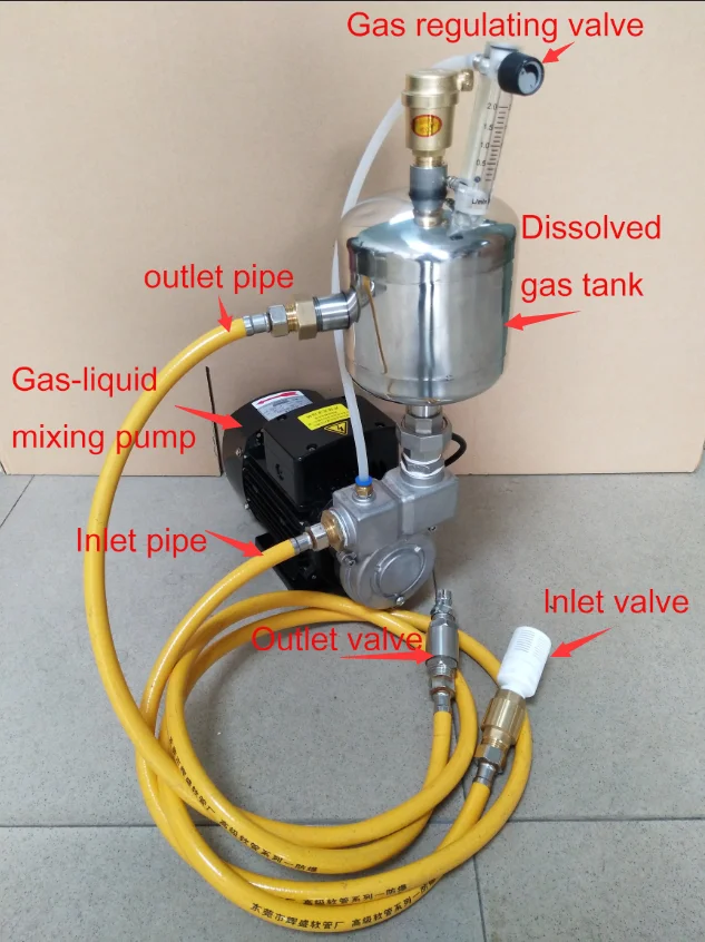 High Efficiency Oxygen-rich Water Production Pump, Gas Liquid Mixing Pump for Aquaculture
