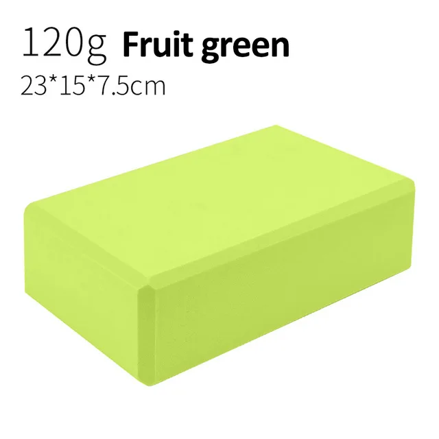
Hot Selling New Design Two Tone EVA Solid Color Yoga Block Brick Foam Home Fitness 