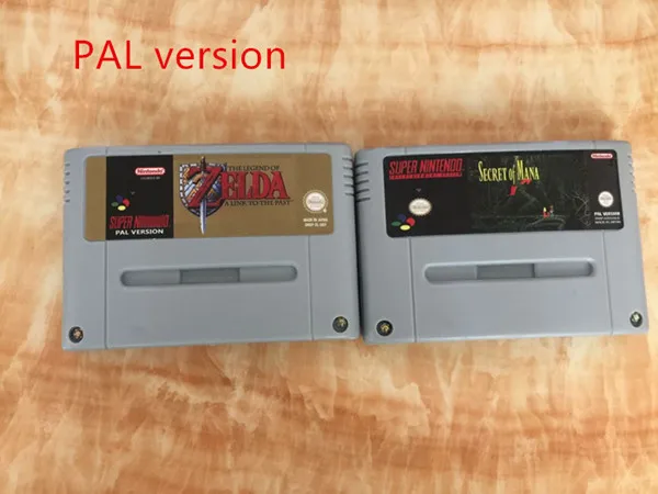 Картридж для игр с поддержкой английского языка NTSC и PAL версии SNES креплением на землю