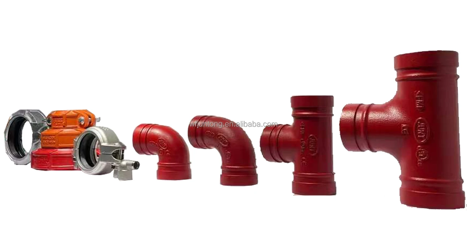 High-Temperature Resistant Fire Trench Fittings Forged Carbon Steel Tees with NPT Thread Galvanised Surface
