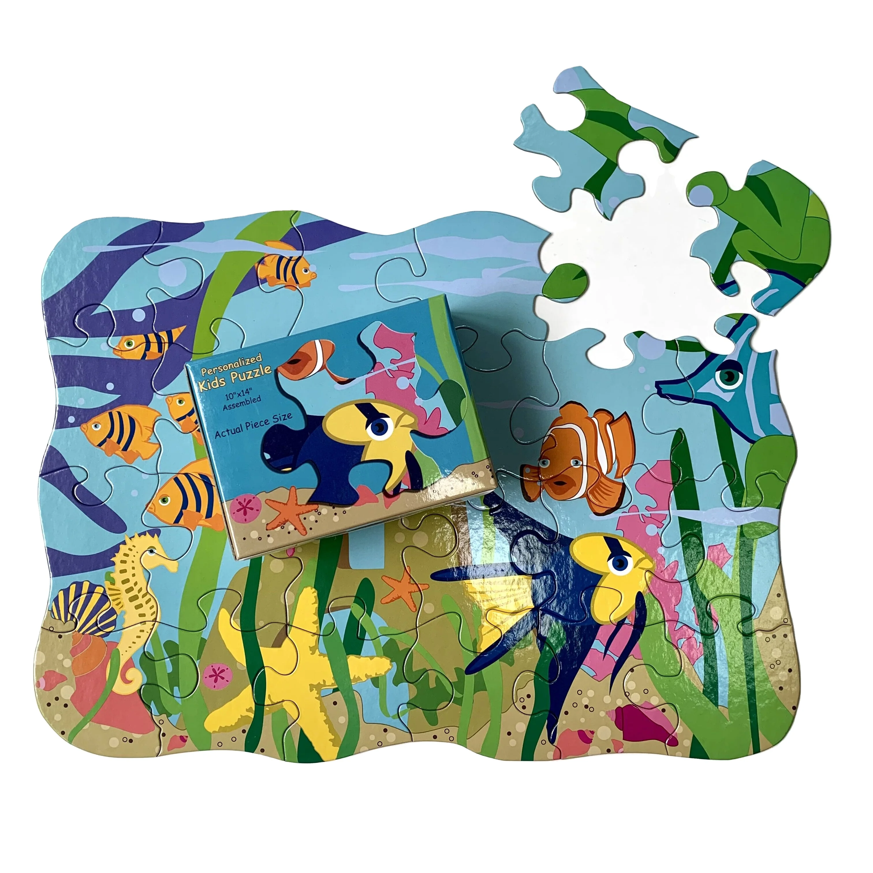 Free samples custom OEM beautiful artwork jigsaw puzzle 24 piece cardboard for jigsaw puzzle
