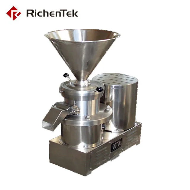 Automatic Almond Cocoa Roaster Rose Jam Grinder Pistachio Seseme Paste Grinding Peanuts Butter Making Machine Production Line
