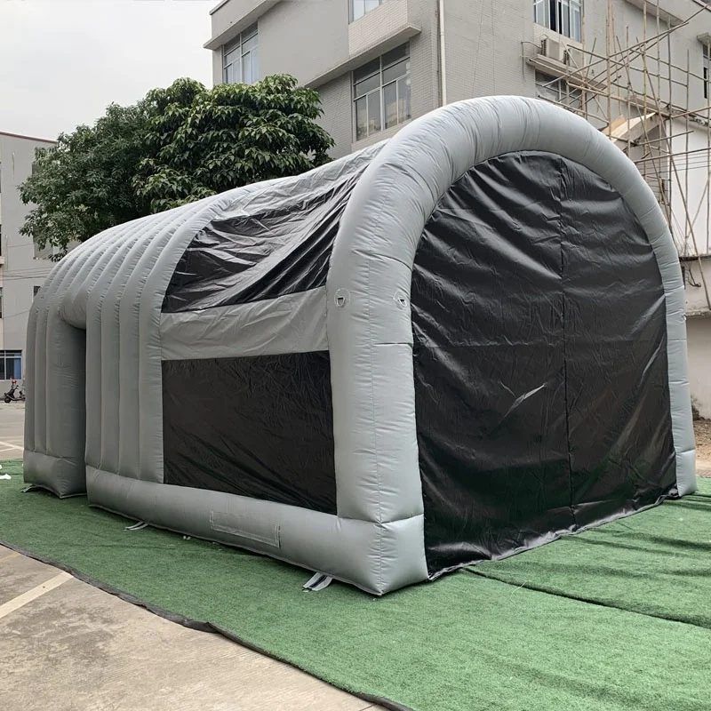 Play golf anywhere with Portable inflatable golf simulator driving range tent for simulator practice