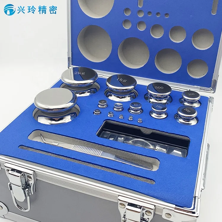 
Best Type Of F2 Class Standard Weight Stainless Steel 1mg-2kg Calibration Weights Set 