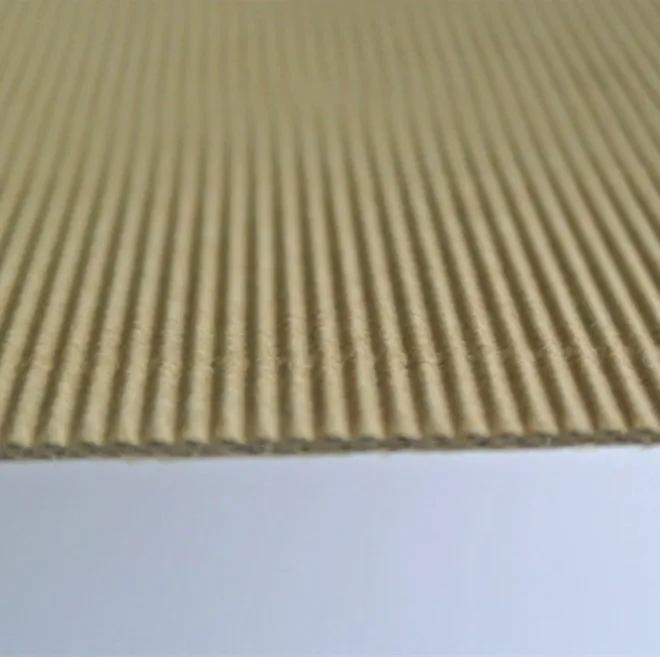 Paper Maker Factory Bio-disposable Wholesale E F G Flute Corrugated Paper Cardboard Sheet