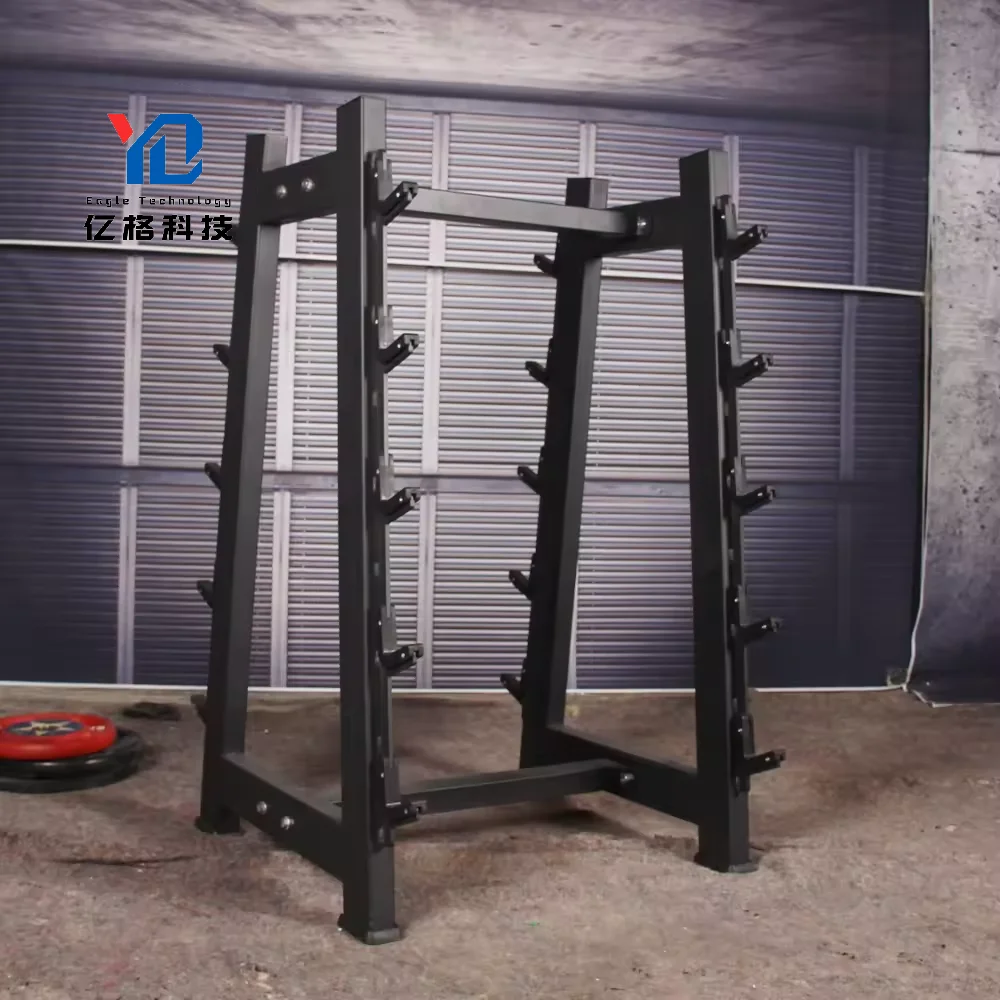 YG FITNESS YG-1055 factory wholesale barbell rack barbell bar rack barbell storage rack for exercise muscle