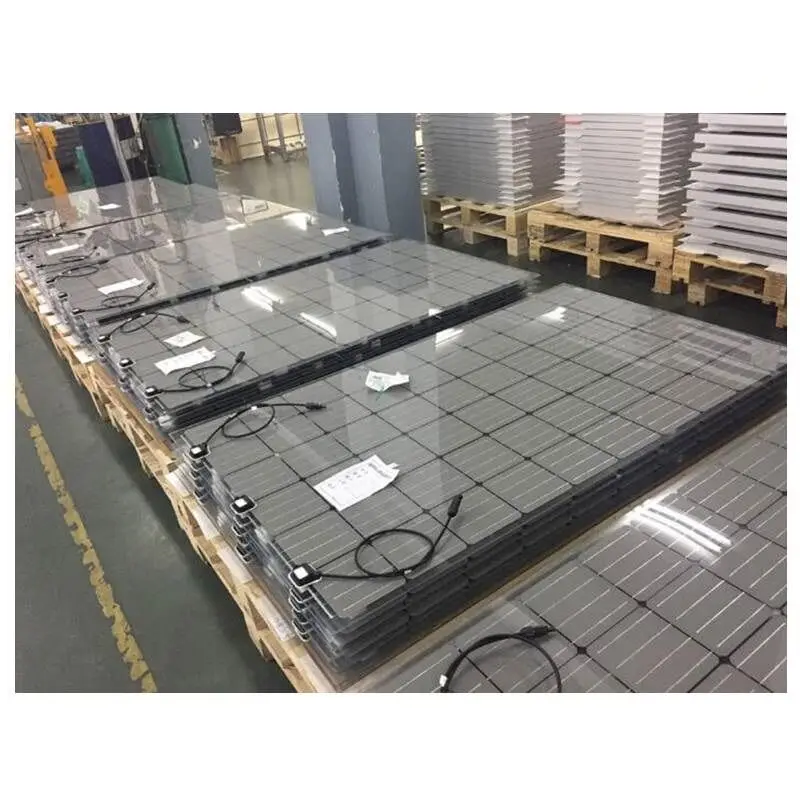 Солнечные панели BIPV с двойным стеклом 315 Вт