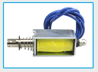 New arrival Mini solenoid  for electric locks DC 6 V 12 V 24 Volt solenoid Push-pull solenoid bolt lock