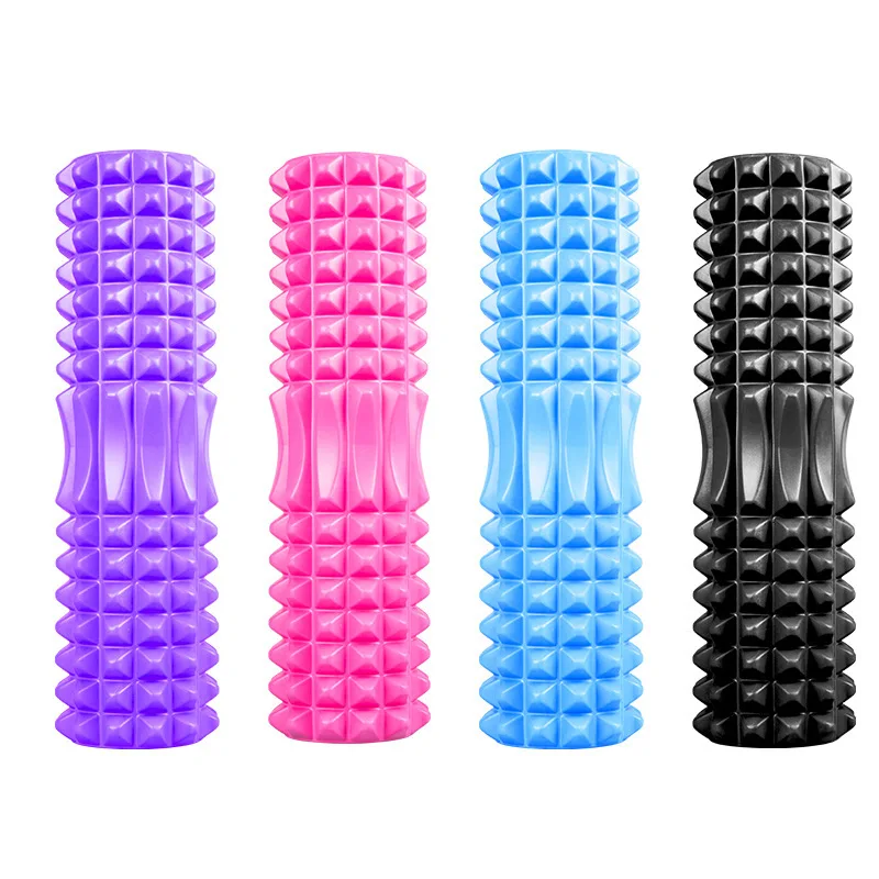 2023 The New Crescent Shape Spike Foam Roller Eva For Yoga Deep Tissue Massage Spike Foam Roller Deep Spike Foam Roller